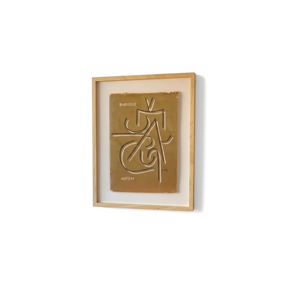 FRAMED WALL ART 'Nausea' by Jean-Paul Sartre Book Cover Art Print wood decor